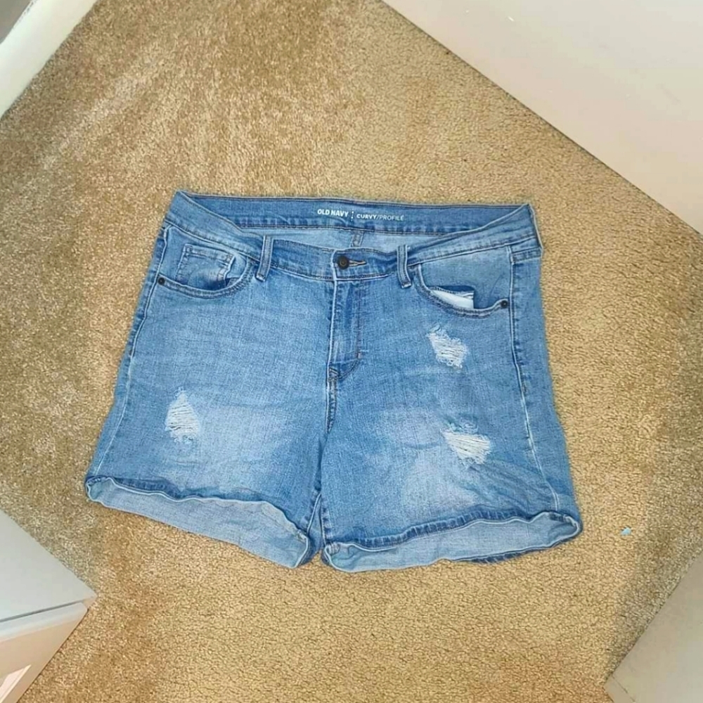 Curvy Jean Shorts